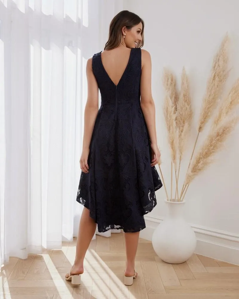 Arlo Dress - Navy
