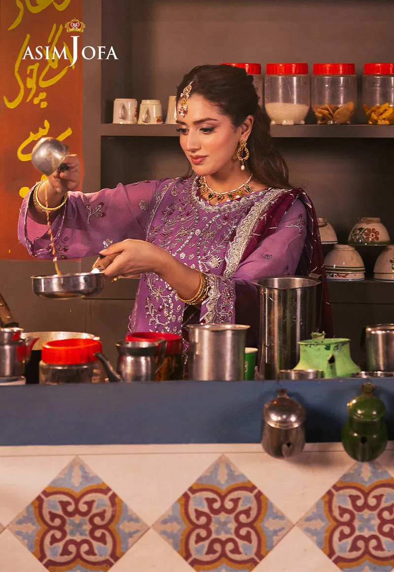 Asim Jofa Chamkeeli Festive Formals – AJKK-28 Embroidered Chiffon