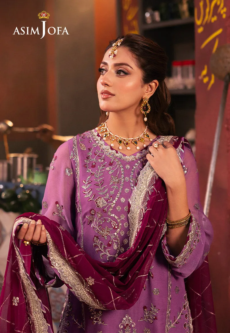 Asim Jofa Chamkeeli Festive Formals – AJKK-28 Embroidered Chiffon