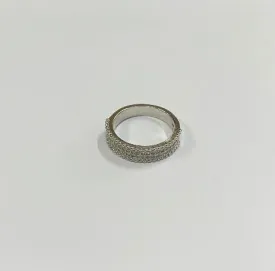 Britanny 925 Sterling Silver Eternity Band Ring
