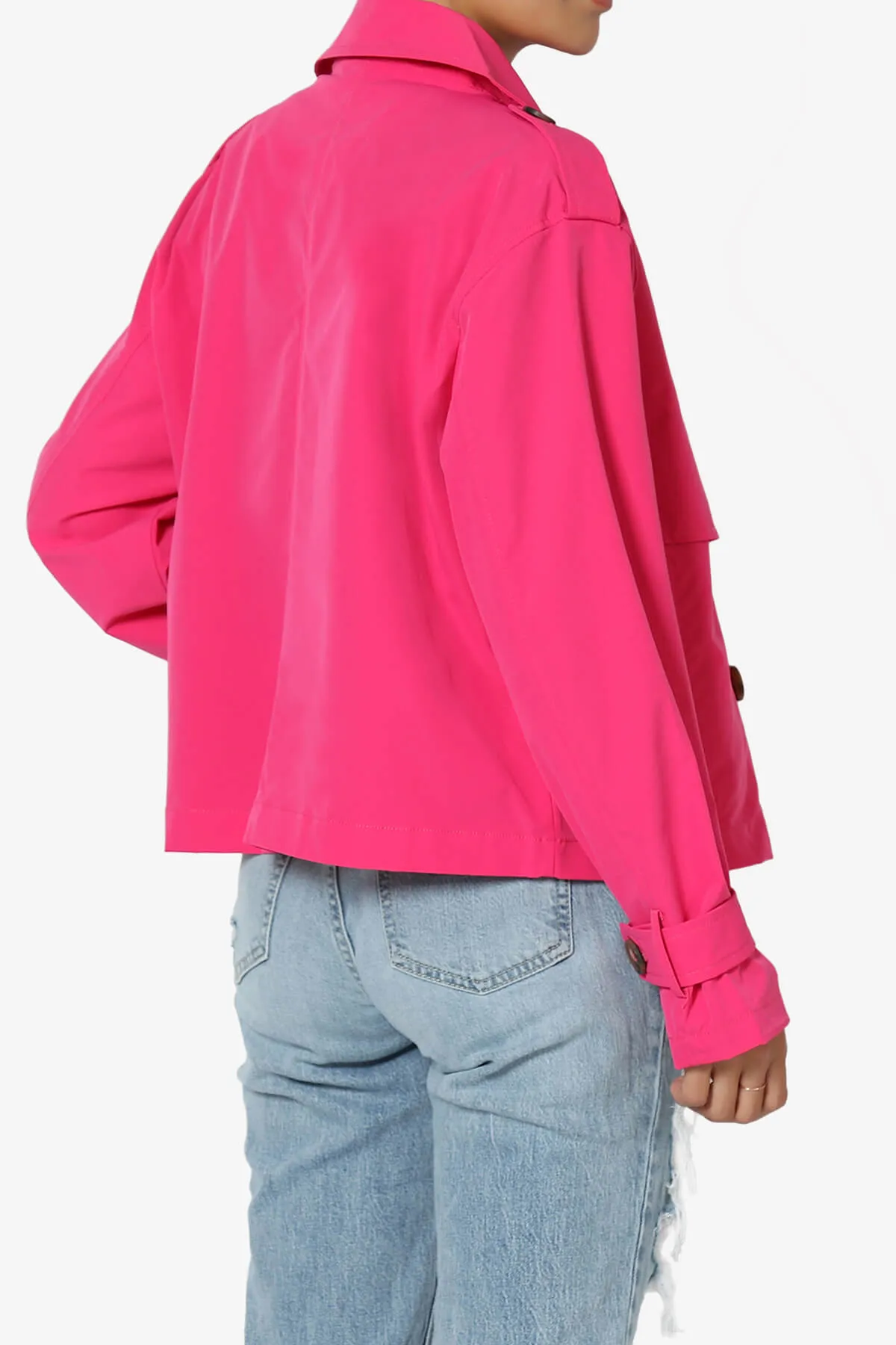 Brixton Cropped Trench Jacket