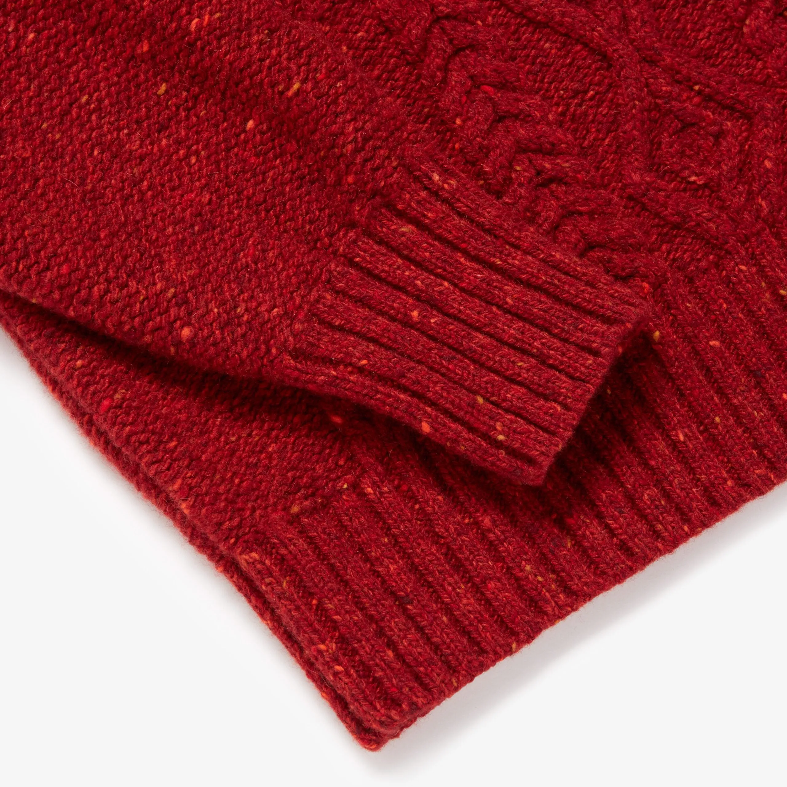 Cashmere Aran Sweater