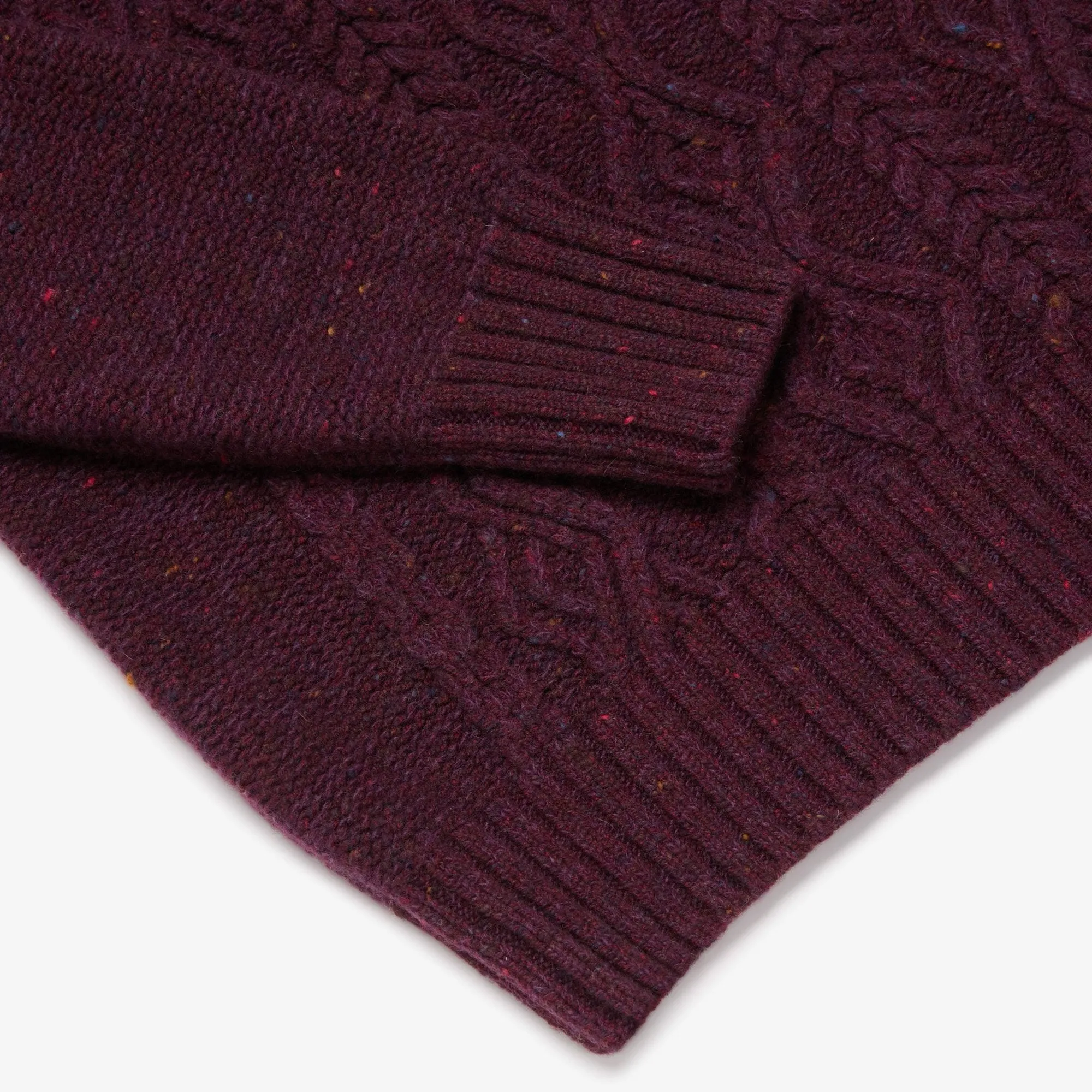 Cashmere Aran Sweater