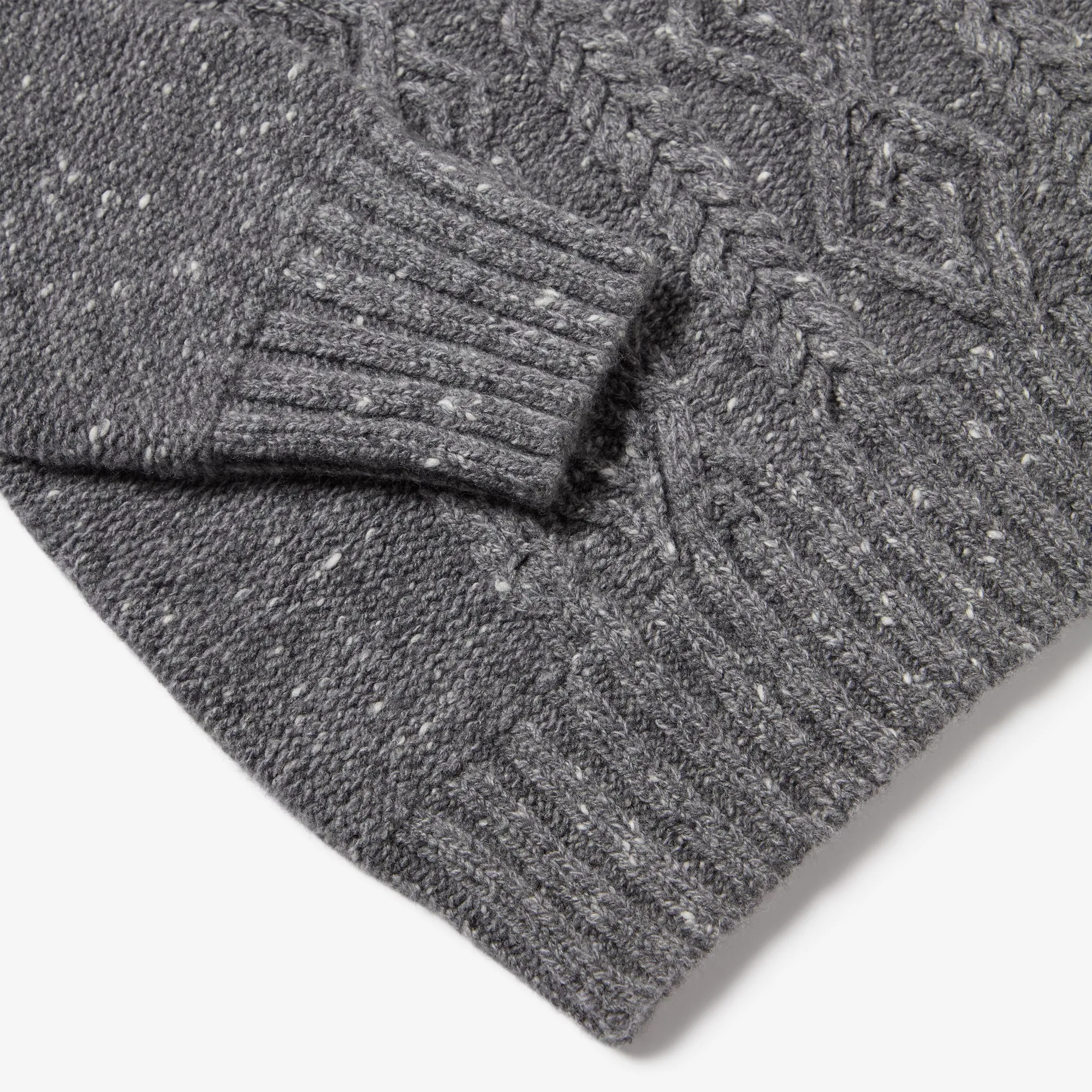 Cashmere Aran Sweater