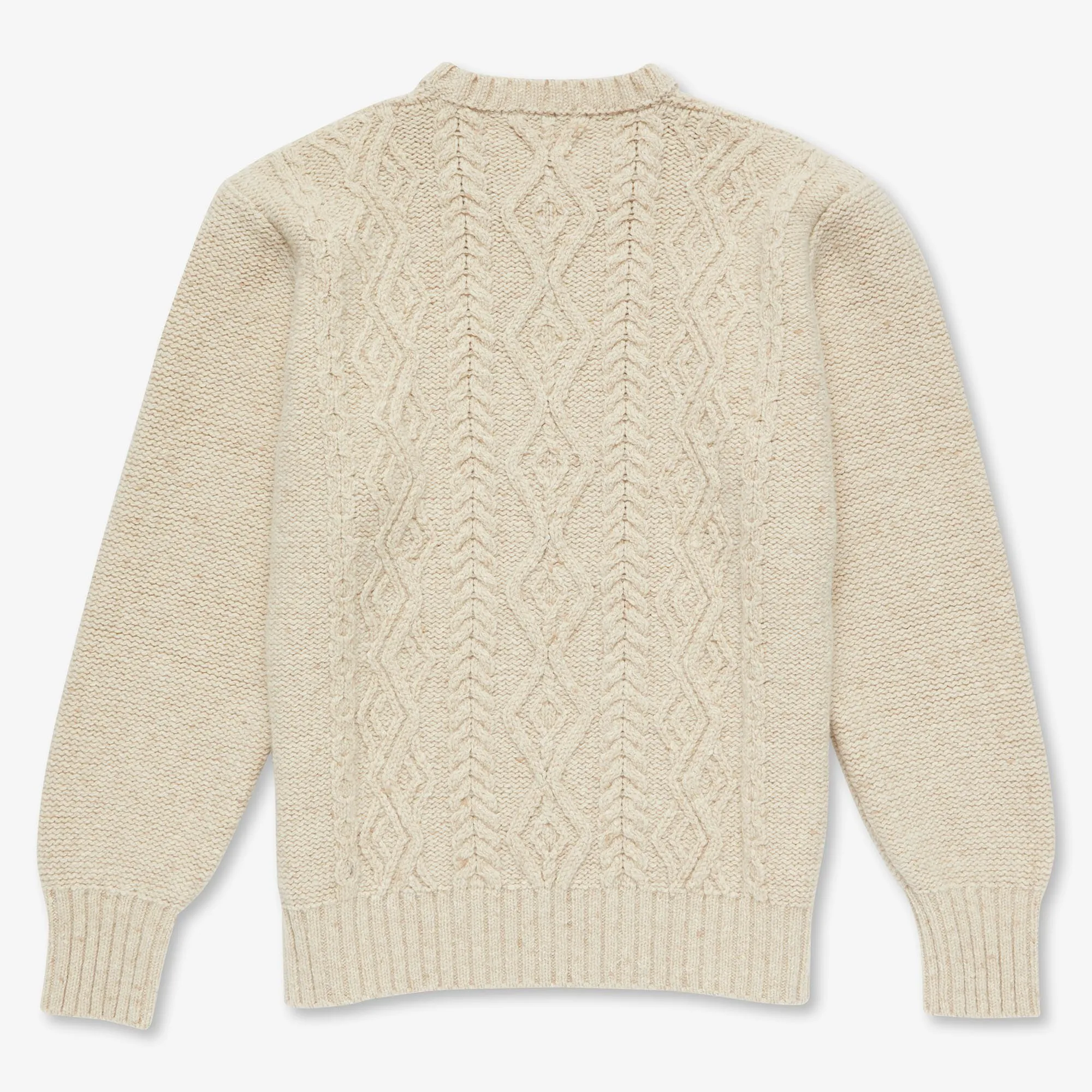 Cashmere Aran Sweater