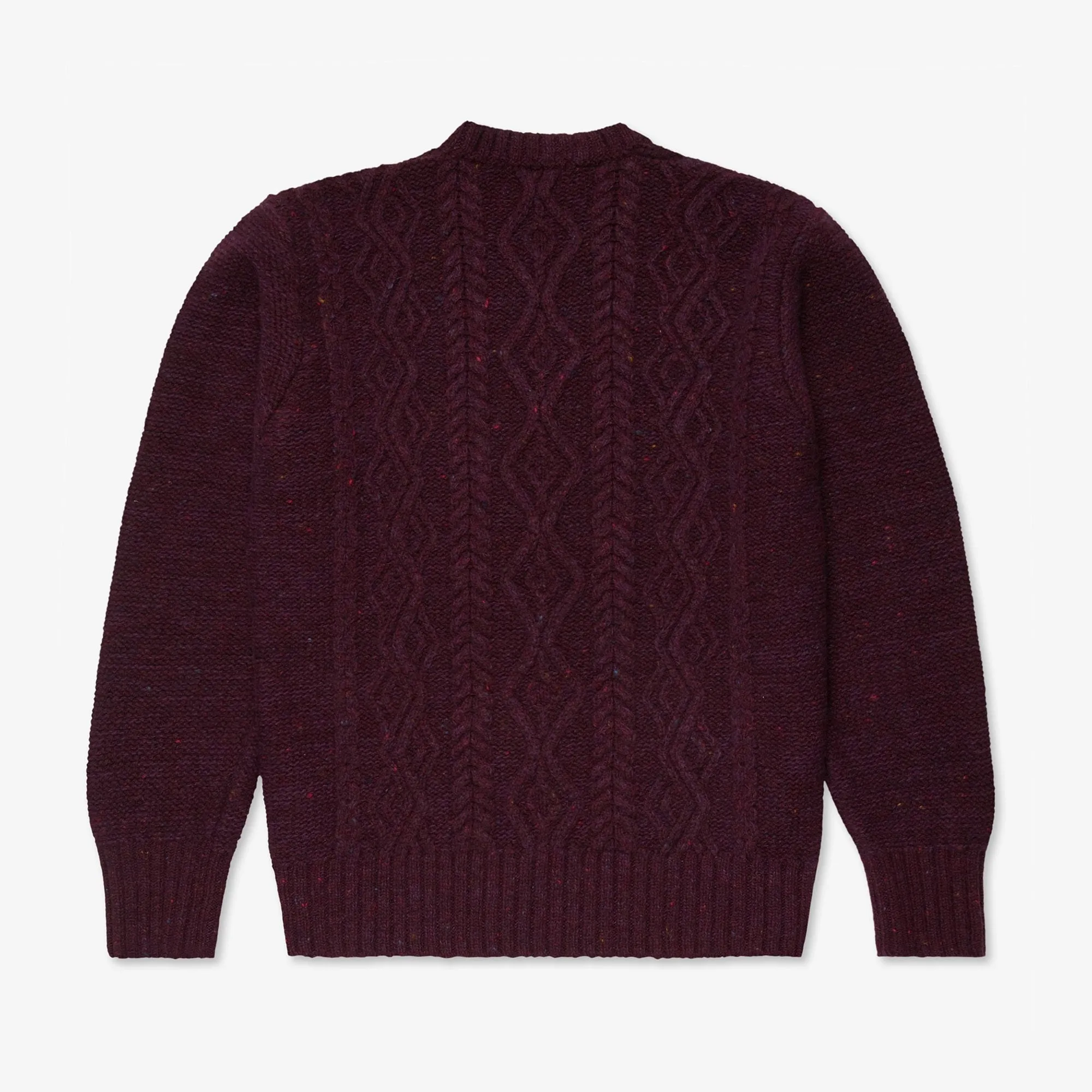 Cashmere Aran Sweater
