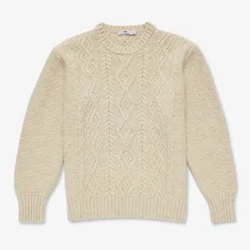 Cashmere Aran Sweater
