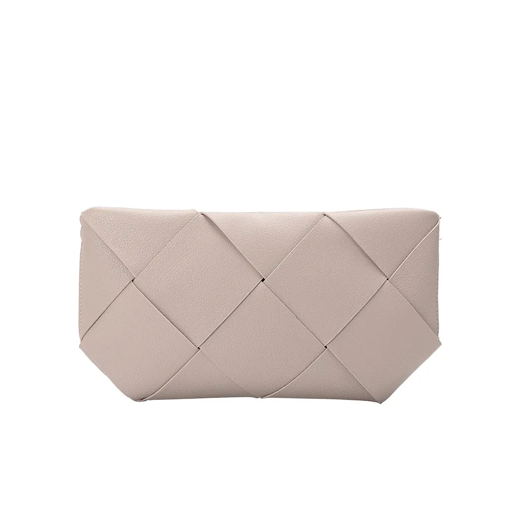 Connie Ivory Small Recycled Vegan Crossbody Bag