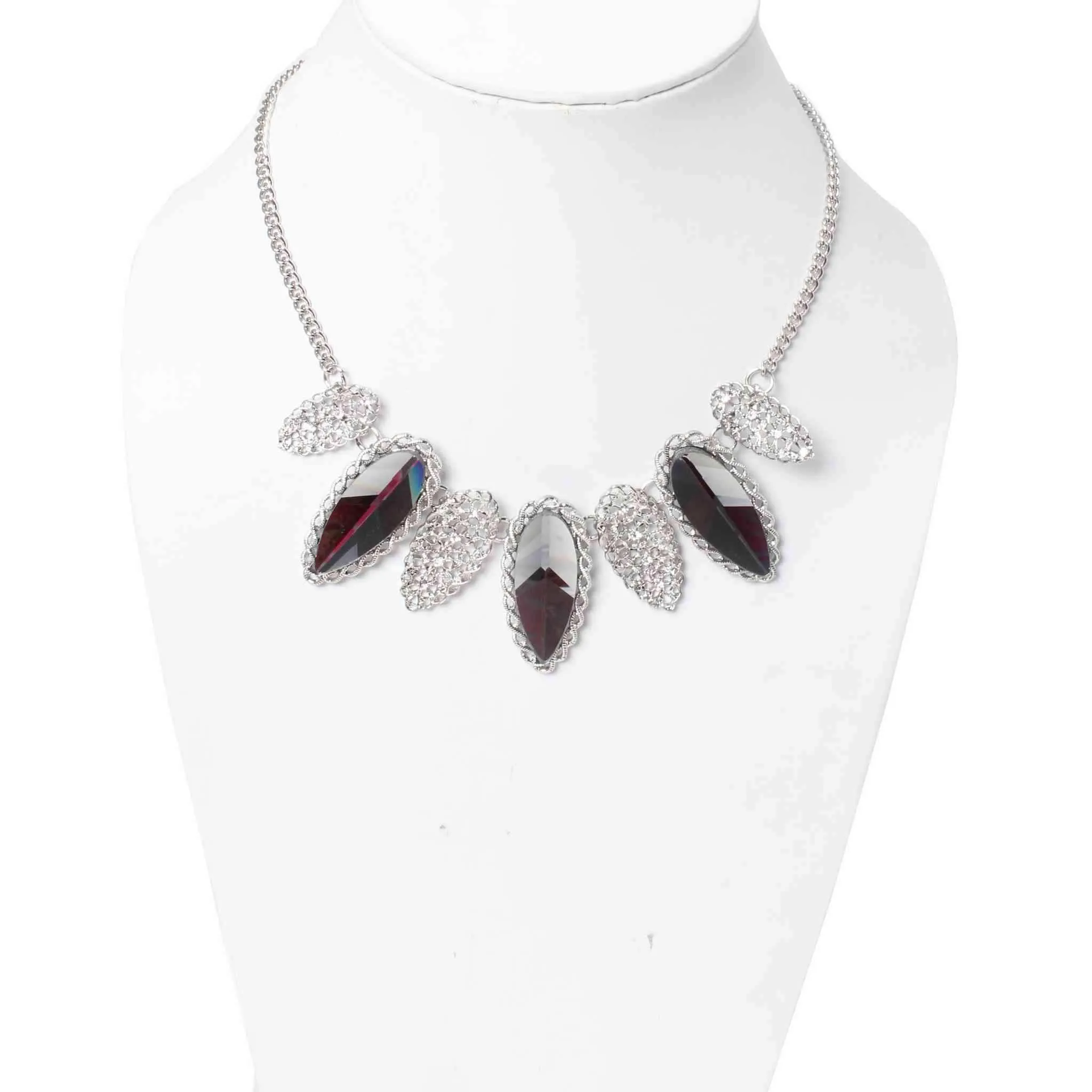 Elegant Stylish Modern Design Metal Imitation Fashion Necklace for Girls and Ladies