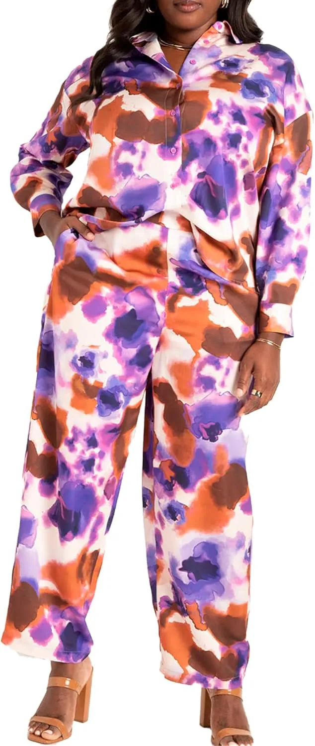 ellos Plus Size Draped Bodice Knit Midi Dress