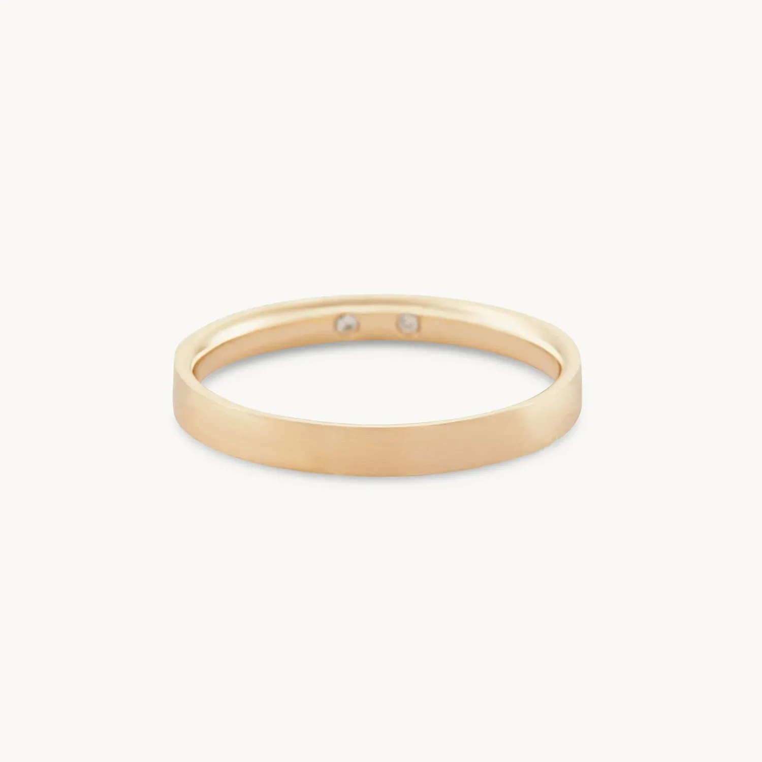 Everlast band polished - 14k yellow gold, polished