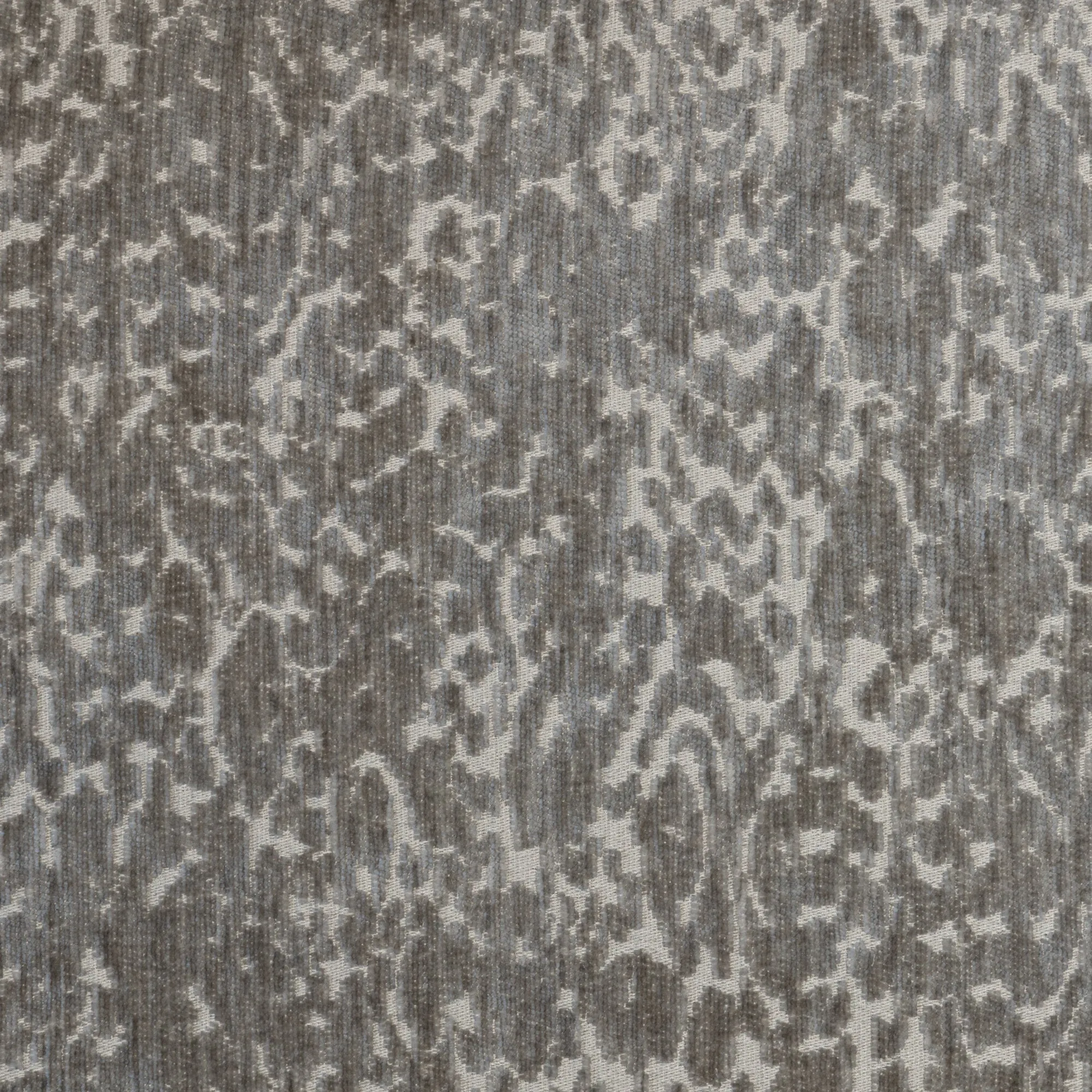 FRANCESCA - CHENILLE JACQUARD IKAT PATTERN UPHOLSTERY FABRIC BY THE YARD