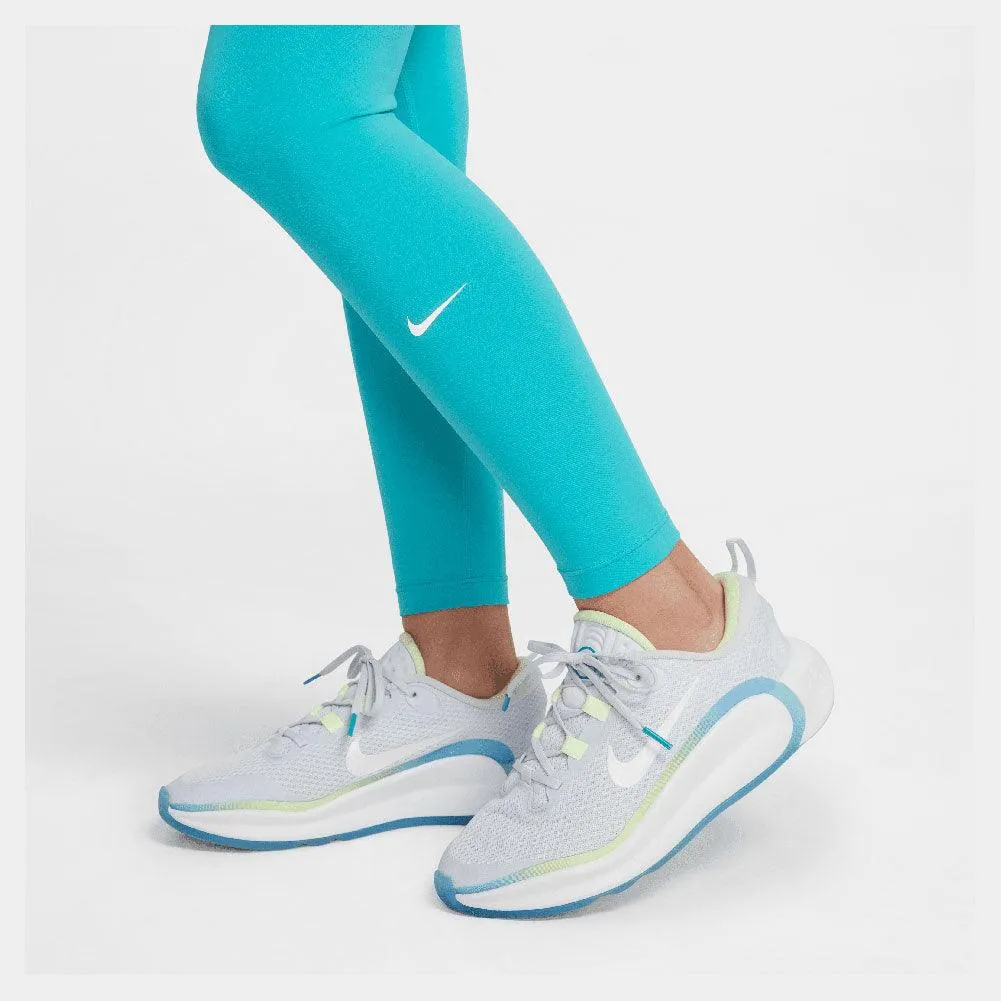 Girl`s One Dri-Fit High Waisted Tennis Leggings