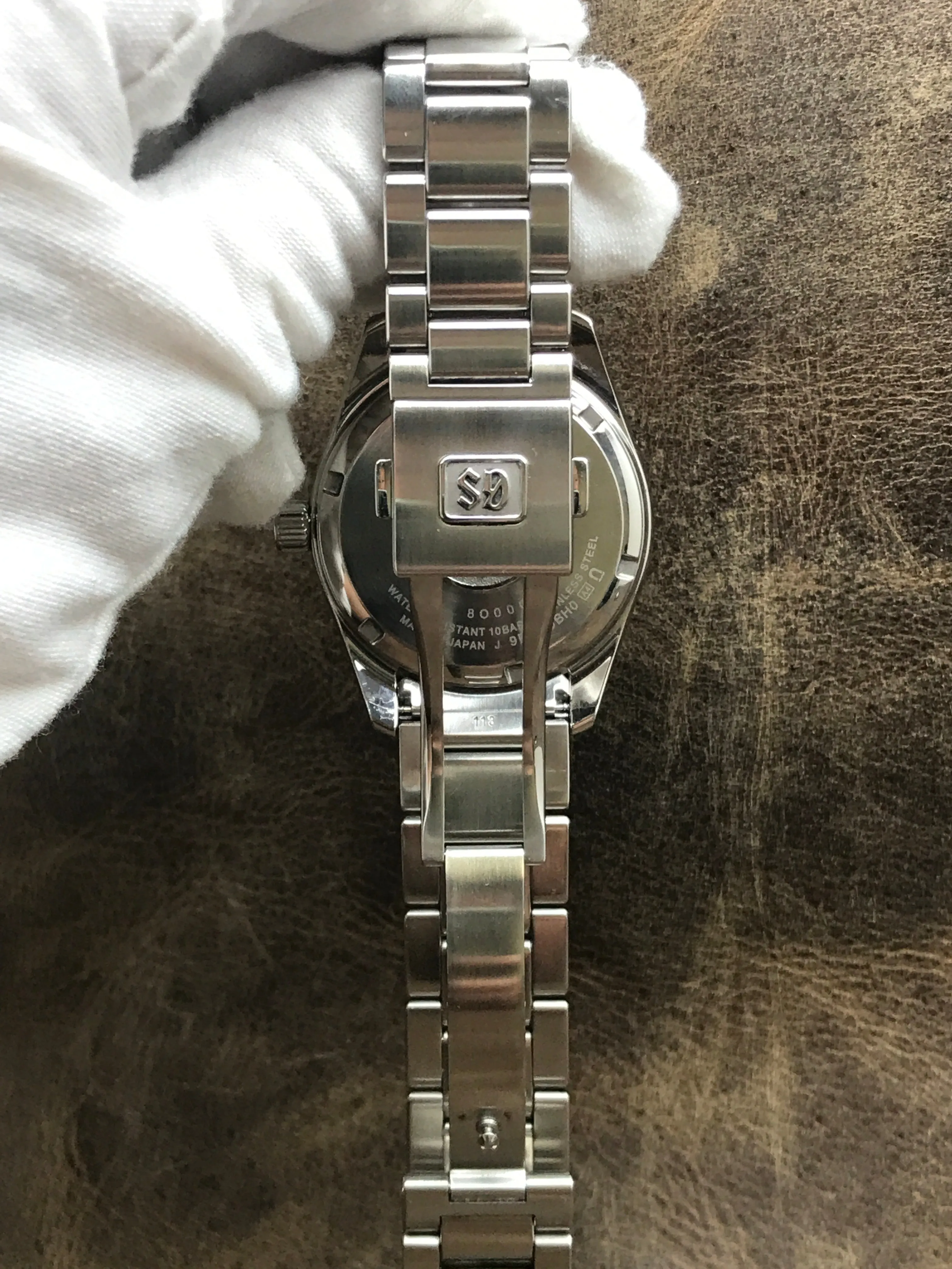 Grand Seiko Heritage Spring Drive SBGA283 Champagne Dial Spring Drive Men's Watch