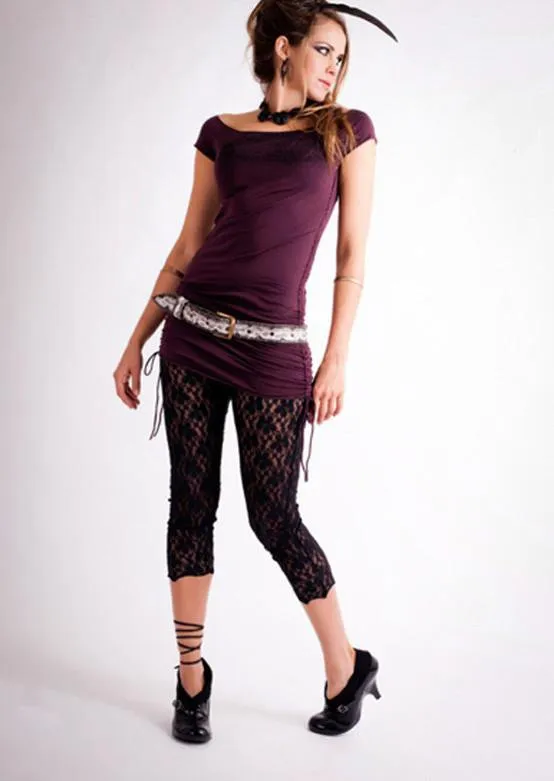 Lace tights