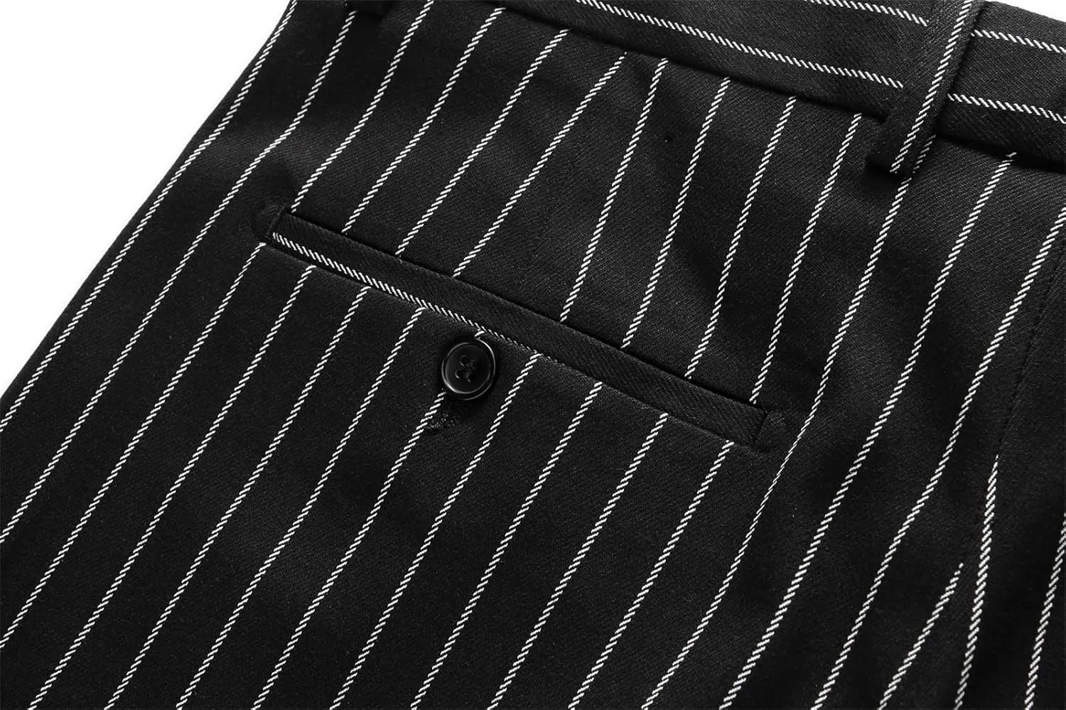 Mens Classic Suit Pants Straight Fit Modern Formal Dress Pants Separate Trousers