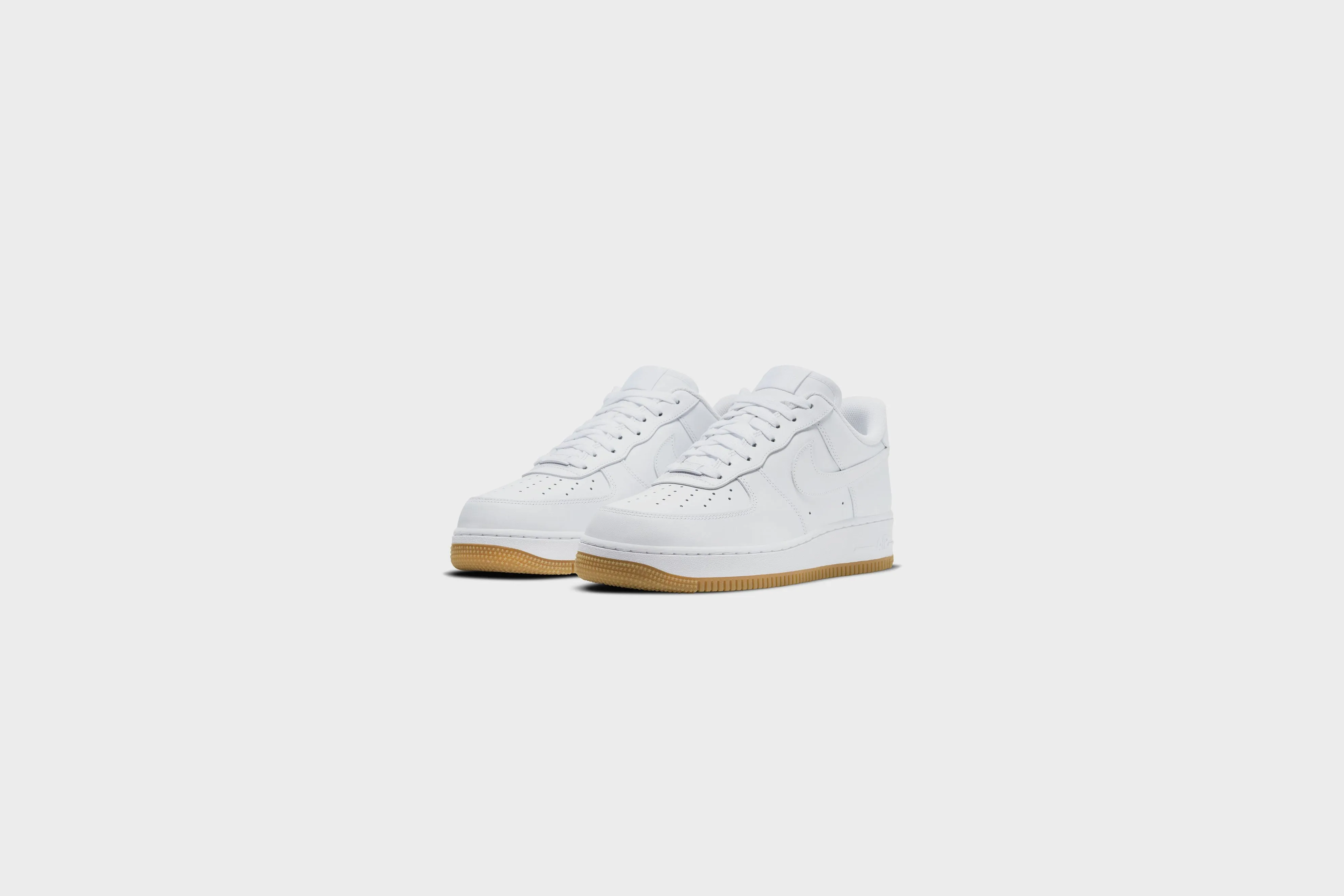 Nike Air Force 1 ‘07 (White/White-Gum Light Brown)