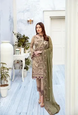 Ramsha Chevron Chiffon Collection Vol 2 2020 – A-202