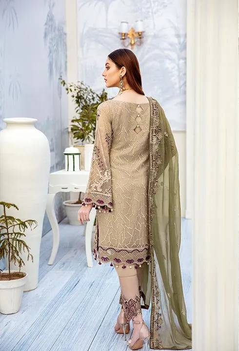 Ramsha Chevron Chiffon Collection Vol 2 2020 – A-202