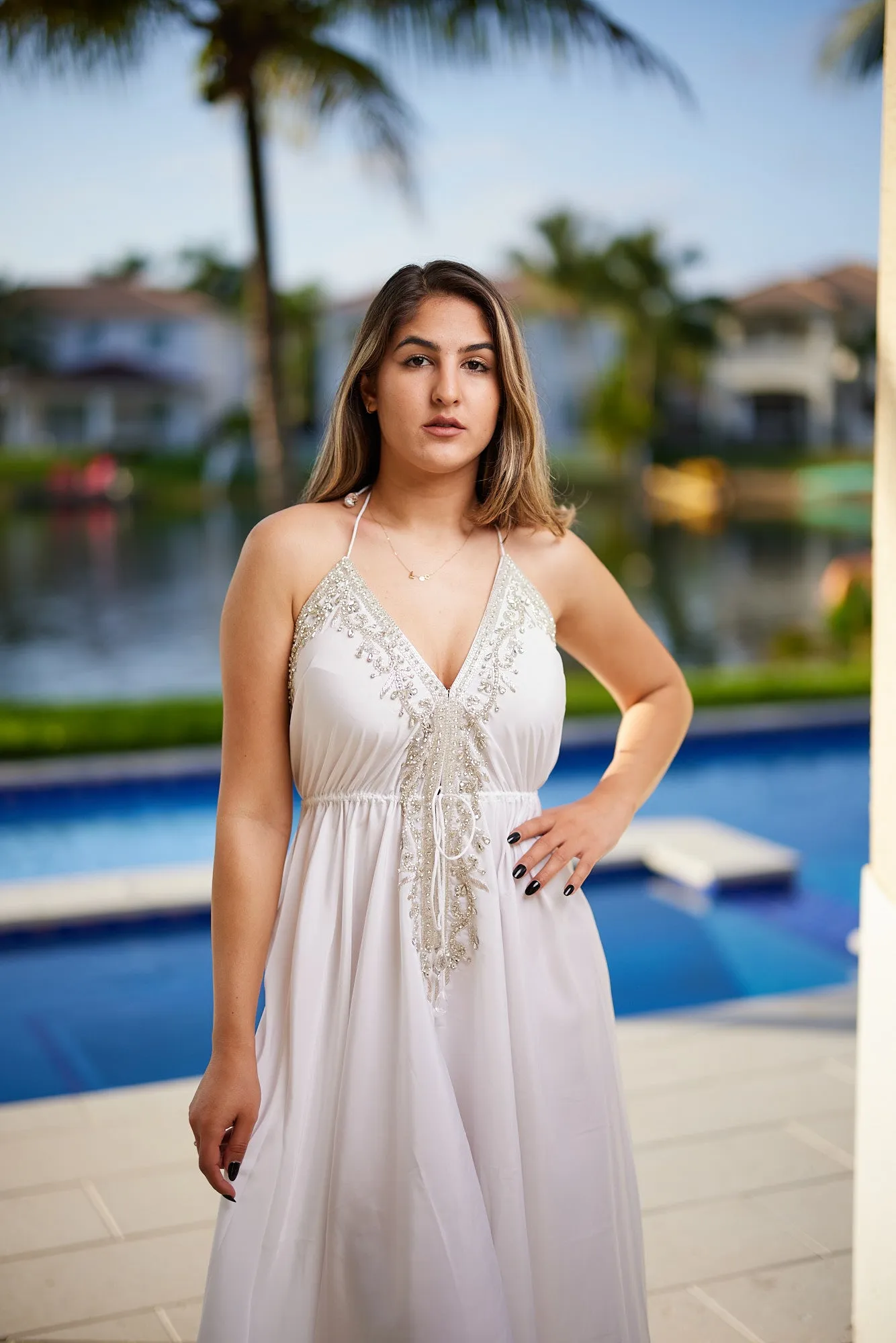 Roman Goddess white