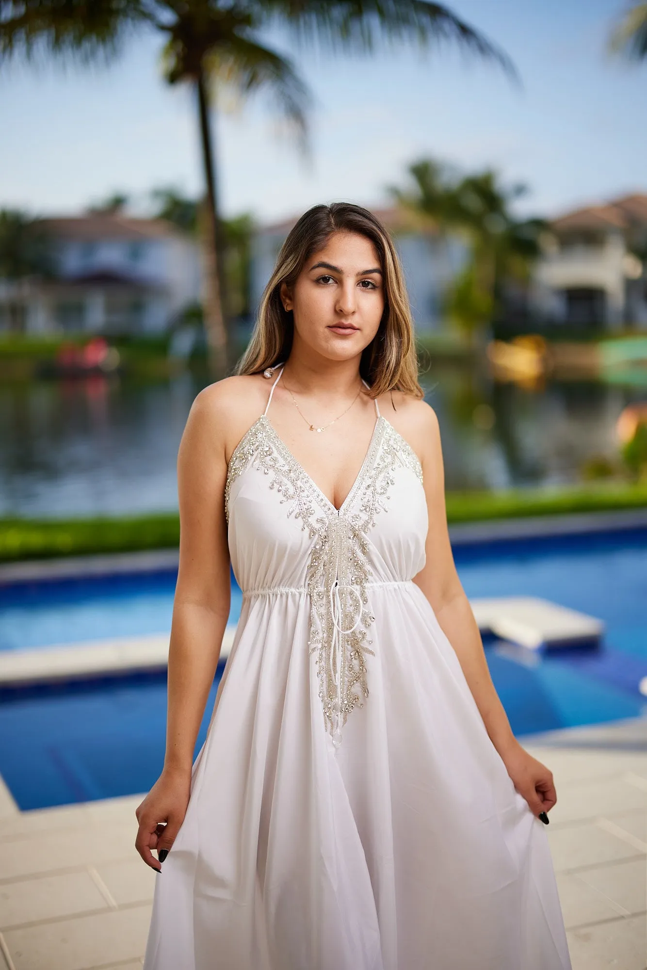 Roman Goddess white