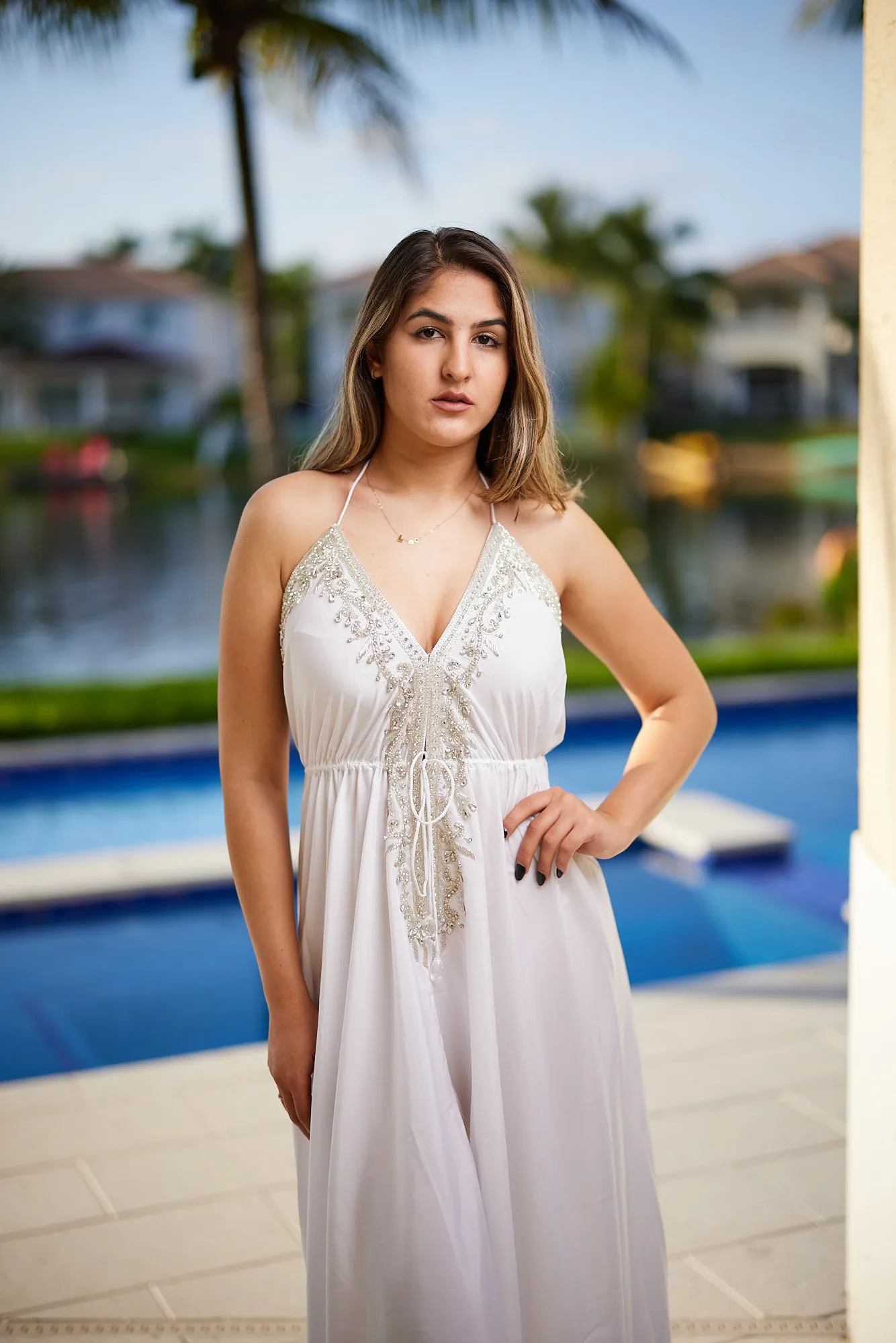 Roman Goddess white