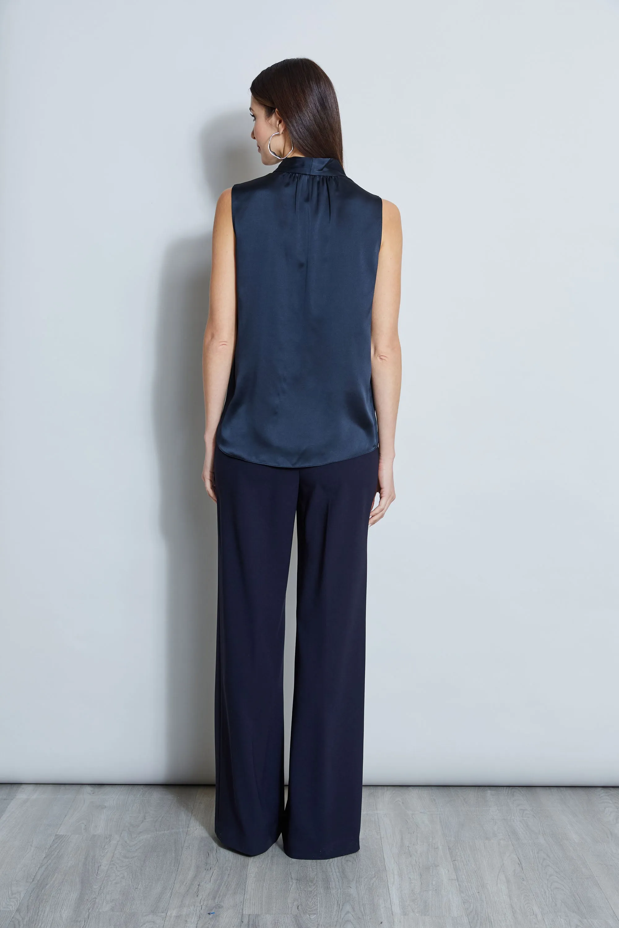 Silk Satin Contour Shirt
