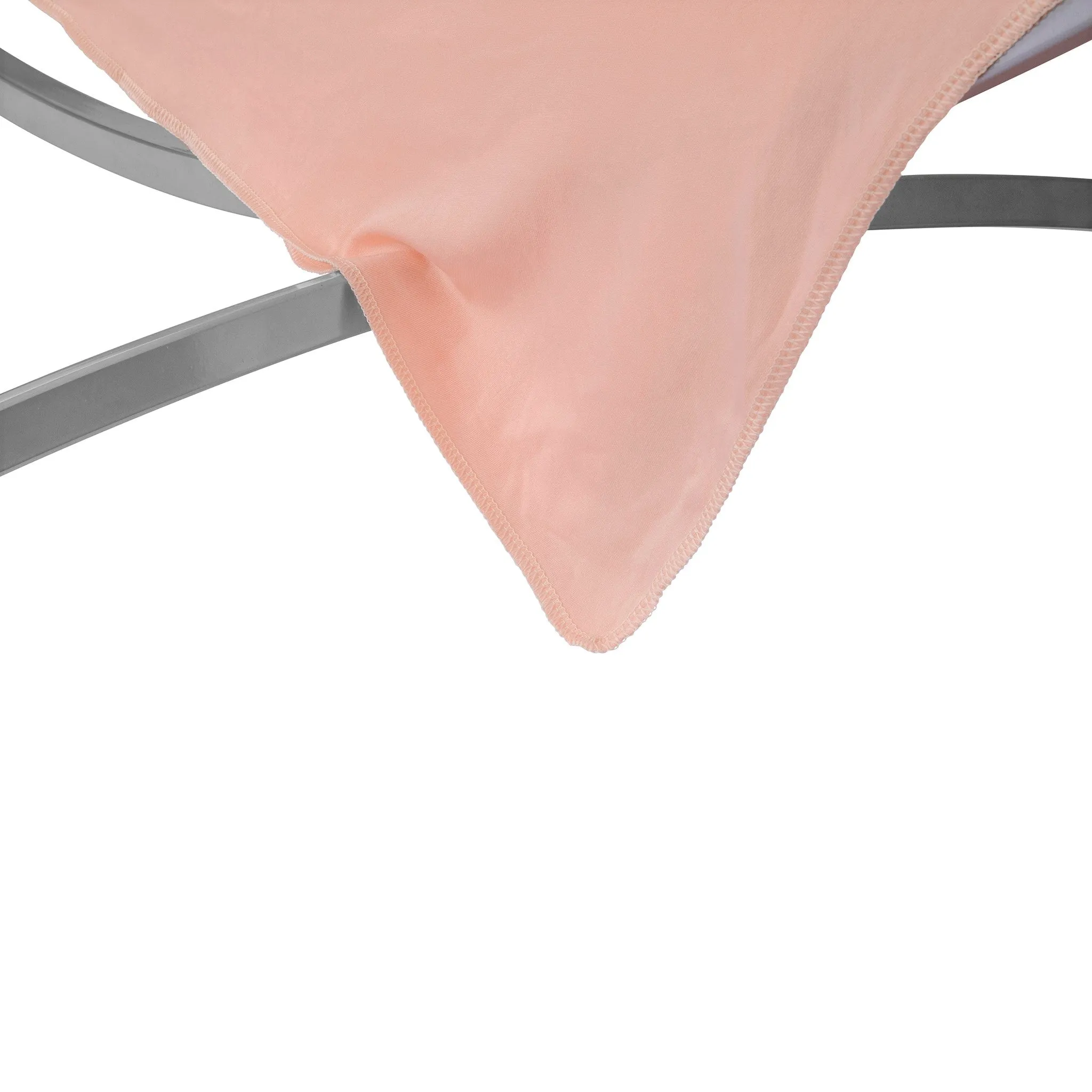 Spandex Arch Cover for Round 7.5 ft Wedding Arch Stand  - Blush/Rose Gold