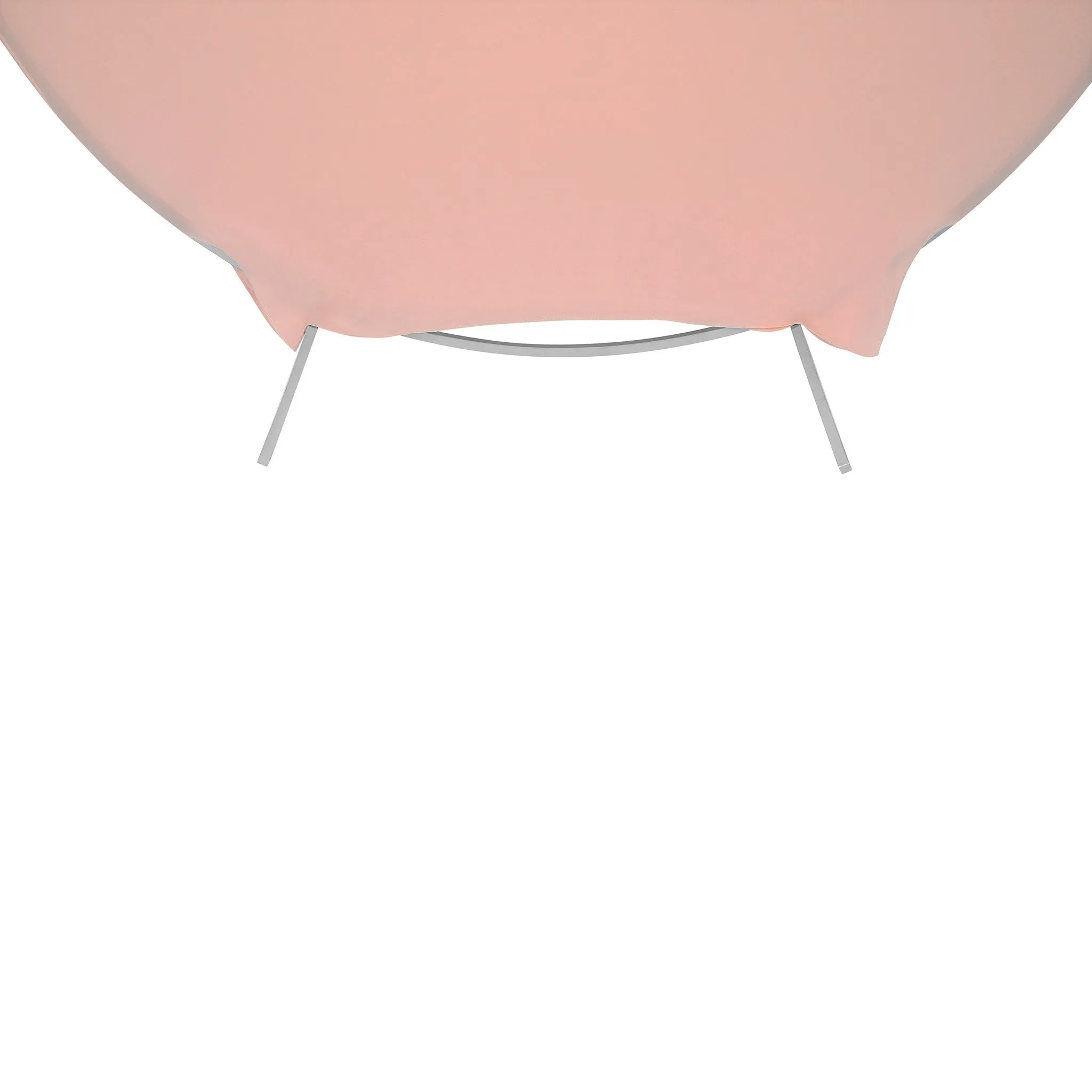 Spandex Arch Cover for Round 7.5 ft Wedding Arch Stand  - Blush/Rose Gold